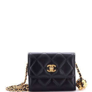 Chanel Pearl Crush Card Holder With #239522C22B
